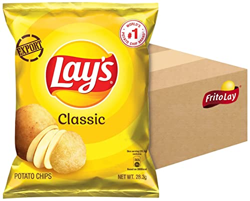 Lays Classic Potato Chips 28.3g (Carton of 50)