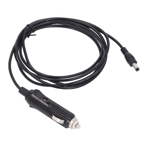 Tomantery Mini Plato Cargador de Coche Cable IP68 Resistente Al Agua 2m DC Cable de Alimentación para Acampar