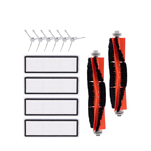 Hepa �t�B���^�[���C���T�C�h�u���V���b�v�N���X Xiaomi Mijia 1C / STYTJ01ZHM Dreame F9 ���{�b�g�|���@�A�N�Z�T���[�ƌ݊������� (Color : Light yellow)