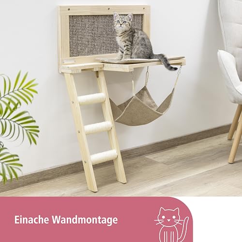 Kerbl Pet Liegebrett Timber, braun, 58x89 cm, Hundebett, Hundeliege, Hundekissen, Holz, Katzen