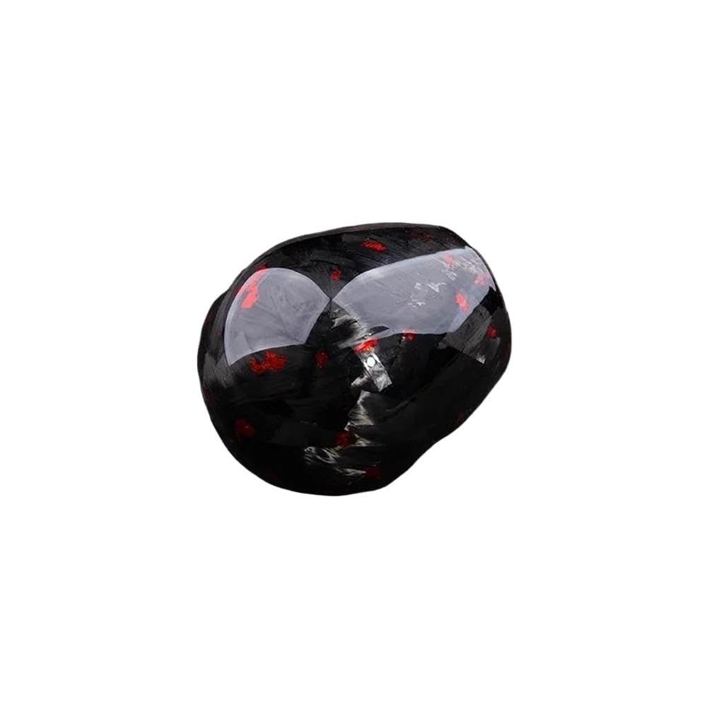 Sxqpocar Red Water Drop Shape Forged Real Carbon Fiber Gear Shift Knob For Toyota 86 For Gt86 For Subaru Brz For Wrx For Sti Shift Lever Head(Red)