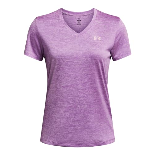 Image of Under Armour Women's Tech Twist V Neck Short Sleeve T-Shirt