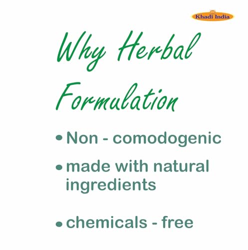 Image of Khadi 100% Pure Herbal Ayurvedic Natural Khadi Natural Neem & Tulsi Herbal Face Wash 400ml pack of 2