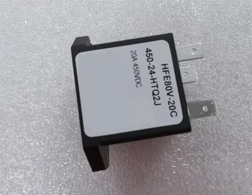 Contacteur haute tension HFE80V-20-450-12-HTQ pour véhicules électriques et systèmes solaires