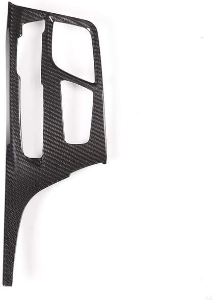 New Carbon Fiber Gear Box Cover Compatible With BMW 5 Series G30 2017-2021 520i 530i 530e 540i M550i (Black)