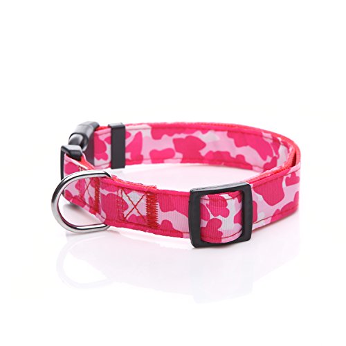 Collar para Perro Nylon Camuflado Ajustable 1 pulg miniatura 2
