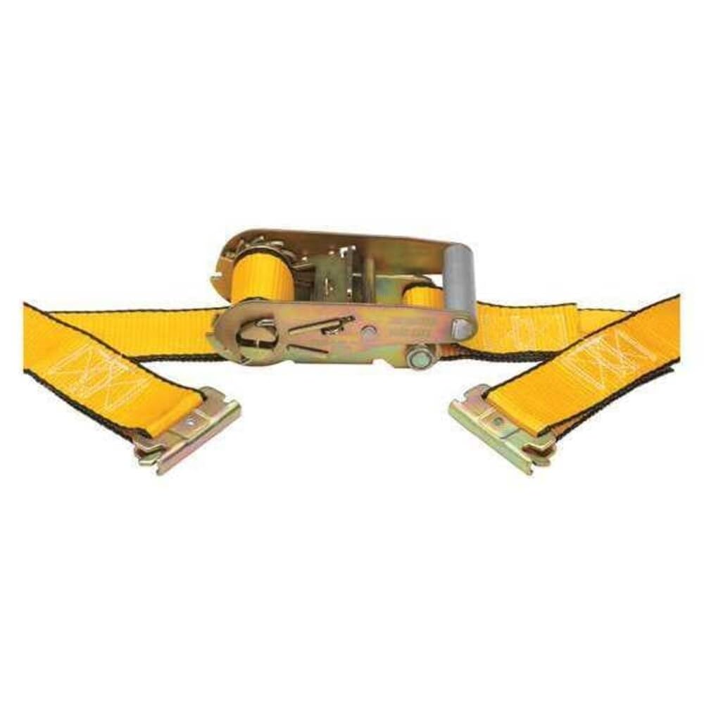 Tie Down Strap,Ratchet,Poly,12 ft.