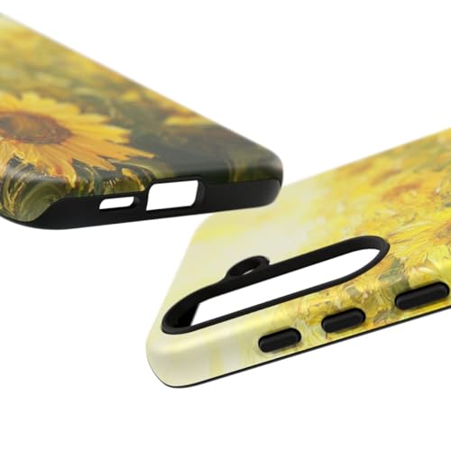 Coque mate rigide Samsung S24 Plus tournesol premium - 3