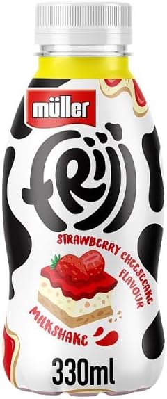 Muller Frijj Strawberry Milkshake PMP  1.30 | Case of 12
