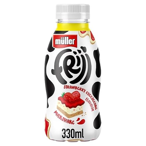 Image of Muller Frijj Strawberry Milkshake PMP £1.30 | Case of 12