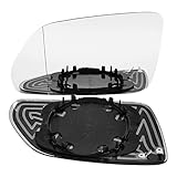 Spiegelglas Ersatzspiegelglas Außenspiegel Links Fahrerseite Asphärisch Elektrisch Beheizbar für VW Polo 9N 2005-2009