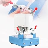 Linsenschablone Stanzmaschine Dreilochstanzmaschine High-Speed 6000r/Min Brillenbohrer, Präzisionsvorrichtungsklemme für genaue Rahmenherstellung