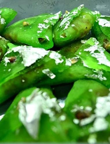 Dalthamman Original Agra Paan Petha Gulkand Mithai, Paan-Flavored with Gulkand Infusion, Authentic Agra Confection, 12 Piece (350g)