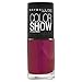 Produktbild Maybelline New York Make-Up Nailpolish Color Show Nagellack Berry Fusion / Ultra glänzender Farblack in glitzerndem Pink, 1 x 7 ml