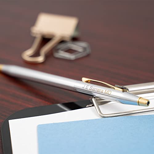 Engraved Cross Pen | Personalized With Medical Doctors Caduceus Emblem And Name. Gift Pen - At Cross Classic Century Medalist Ballpoint. Custom Engraving Included. #TOP1