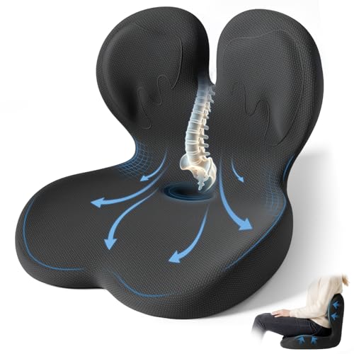 Ergonomic LumSeat Cushion for Office & Car