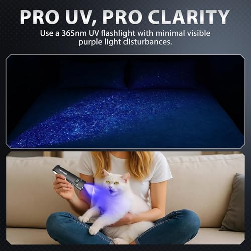 50% Off Feki Yigo 1800 Lumens UV Rechargeable Flat EDC Flashlight