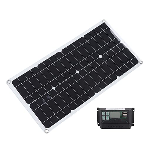Kit de Panneau Solaire Monocristallin 250W pour Éviter les Pannes de Batterie en Voiture et RV