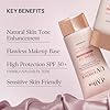 d'alba Piedmont Waterfull Tone-Up Sunscreen Serum BROAD SPECTRUM SPF 50 + Korean Sunscreen for Face, All Skin Tones, Sweat Proof Formula (1.69 fl.oz.) #5