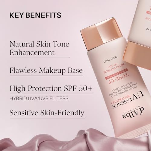 d'alba Piedmont White Truffle Spray Serum & Waterfull Tone-Up Sunscreen BROAD SPECTRUM SPF 50+, Grinding Cream