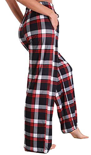 Image of X-Image Women Comfy Casual Pajama Pants with Pockets & Drawstring