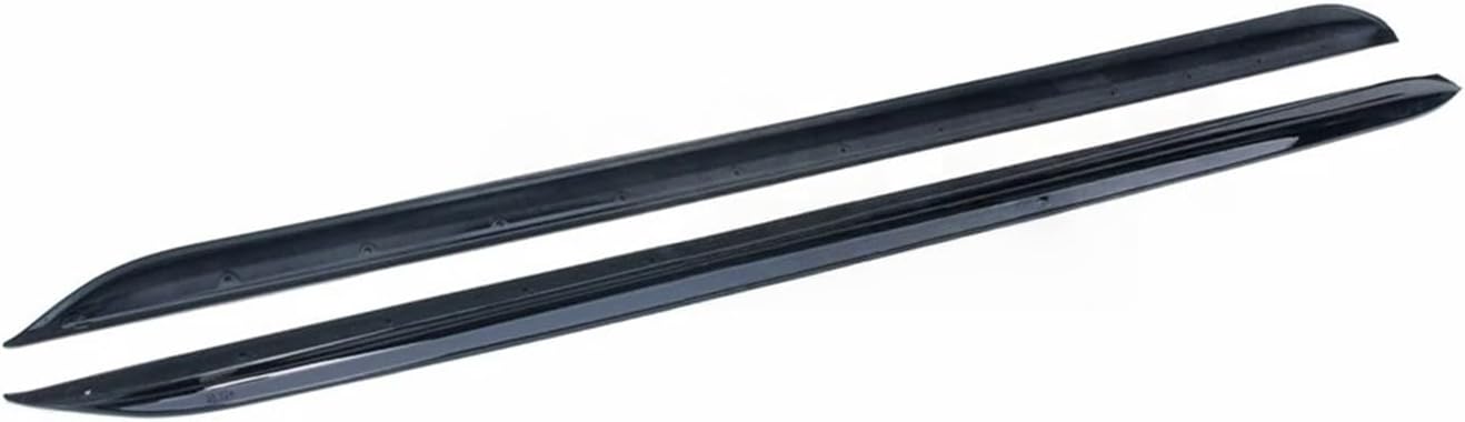 Side Skirts Glossy Black PP Plastic Material Side Skirts Extension Lid Compatible for BMW 3 Series G20 G21 2018-2023 318i 320i 330i