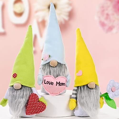 ABOOFAN Top de barba de pelúcia para mães adorável nisse decoração artesanal mãe escandinava mesa po