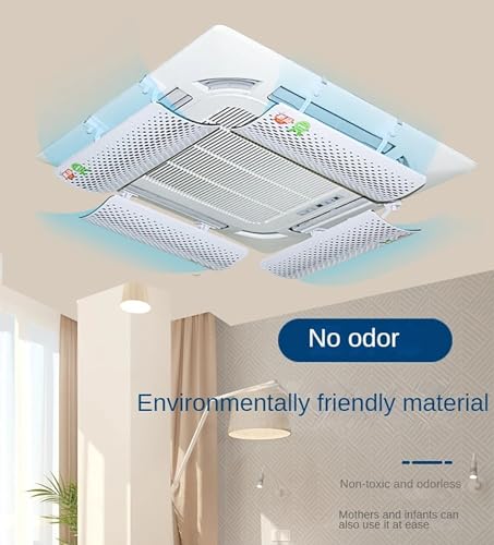 Déflecteur pour climatiseur central en ABS souple à angle ajustable - 3
