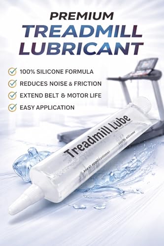 Image of TreadLife Fitness 100% Silicone Treadmill Lube - 1oz - Instructions on Back