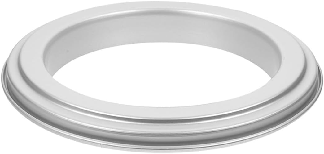 Luxshiny 10 Inch round Aluminum Alloy Baking Ring Mold with Smooth Edges and Nonstick Surface for Cakes and Cookies, for Kitchens and Bakeries