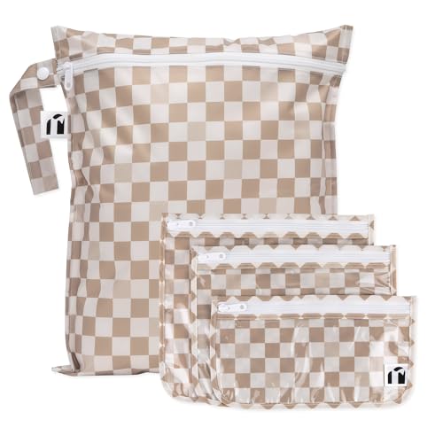 Bumkins Roamio Waterproof Wet Bag & Clear Travel...