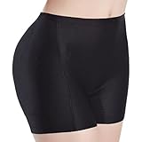 Exquisite Verarbeitung Aivtalk Damen Nahtlose Unterw?sche Kurze Atmungsaktive Shapewear Hip Up Padded Unterhose Former H¨¹fte SCHL¨¹pfer Sexy Damenunterw?sche Gr??e XL - Schwarz