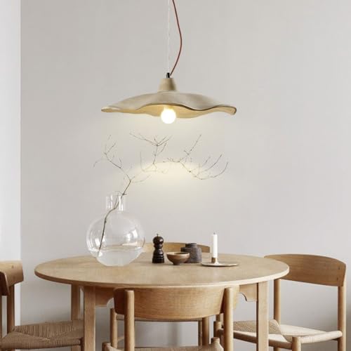 Suspension en pierre réglable pour éclairer une grande table - 5