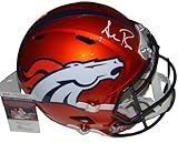 SEAN PAYTON signed (DENVER BRONCOS) FLASH F/S football helmet JSA COA AJ47644 - Autographed NFL Helmets