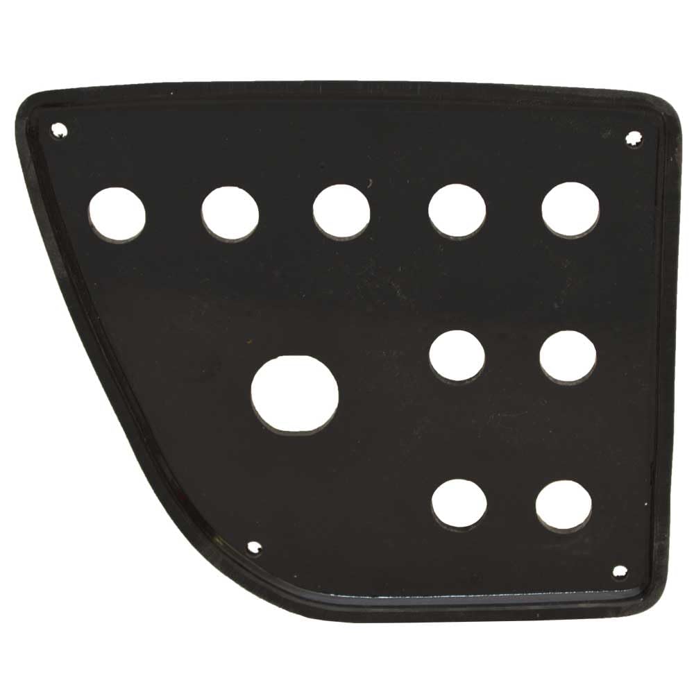 Avalon Boat Blank Switch Panel 120930 | 5 3/4 x 5 Inch Silver Plastic