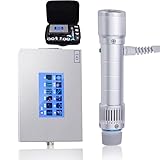 dh beauty Portable Touching Screen T43 Electromagnetic Shock Wave Therapy Machine Pain Relief Body Relax Massager, White, 200x145x65mm