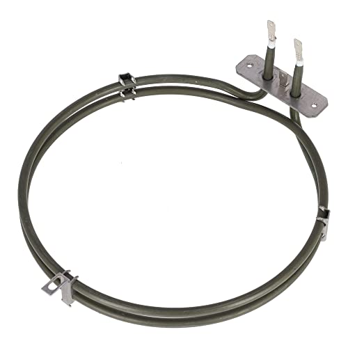 sparefixd Suitable for Beko BRIF22300X QIF21X Cooker Oven Fan Heater Heating Element 1800w
