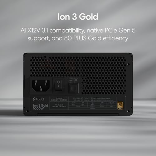 Fractal Design Ion 3 Gold 1000W PSU Review