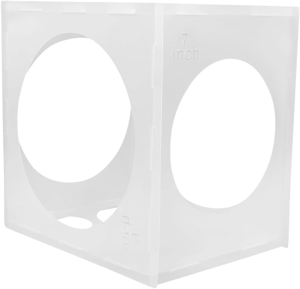 Balloon Sizer Box with 11 Holes, Plastic Measurement Tool