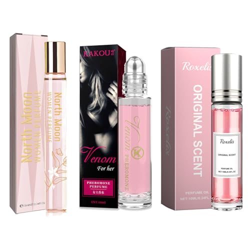 Aura Pheromones Perfume Paris Passion Natural Attraction, 10ml Aura Perfume for Women, Venom Pheromone Perfume for Women, Pheromone Perfume for Women Attract Men, Venom Fragrance (3PCS A) Aura Pheromones Perfume Paris Passion Natural Attraction, 10ml Aura Perfume for Women, Venom Pheromone Perfume for Women, Pheromone Perfume for Women Attract Men, Venom Fragrance (3PCS A)