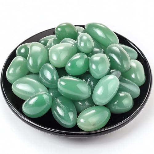 Image of Aventurine Healing Crystal Stone Set - 24 Pieces, 0.6 inch Natural & Polished Stones for Healing, Meditation, Reiki, Chakra, Crafting & Decoration