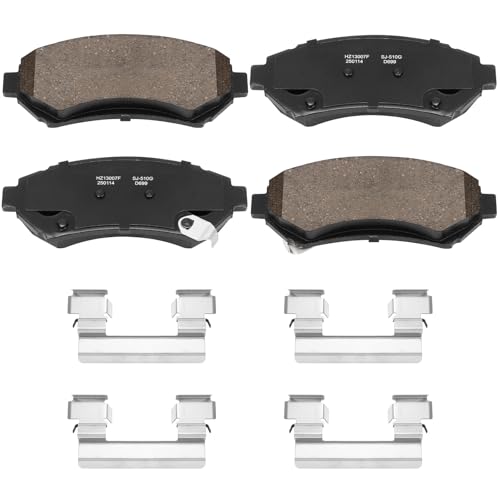 Image of D699 Front Ceramic Brake Pads Kit Fit For Chevrolet Impala 2000-2005, For Monte Carlo 2000-2005, For Venture 1997-2005, For Pontiac Bonneville 2000-2005, For Grand Prix 1997-2003