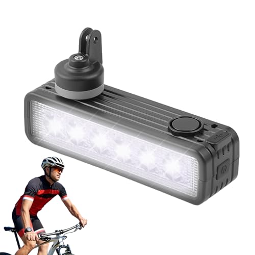 Sécurité cycliste contre le danger nocturne avec phare vélo 500 lumens
