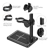 Irfora Digital Microscope Stand,Mini Digital Microscope Stand Magnifier Camera Up and Down Adjustable Stand Holder Universal Support Bracket Large Base with Scales for Digital Microscope