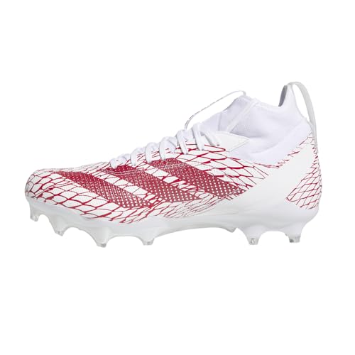 adidas Mens Adizero Impact Exotic Speed Football Sneakers Shoes - White - Size 12 M3