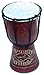 Holy Land Market Djembe Drum Hand-Carved Nature & Animal Designs, Medium Size, 10 Inch High, Imported from Jerusalem