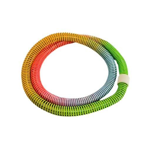 kowaku Aro de Fitness para Entrenamiento Abdominal, Dispositivo Portátil para Hombres Y Mujeres, Arcoíris, 1.2 Kg