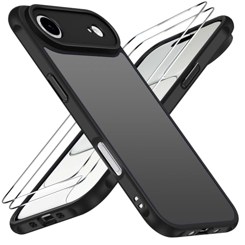 Image of ivoler 3-in-1 Case for iPhone Air 6.5 inch, Matte Black