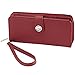 Fox Valley Traders B.AmiciTM Nancy RFID Leather Wallet with Wristlet