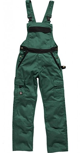 Dickies Latzhose Industry 300 grün / schwarz GNB-44, IN30040